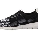 Incaltaminte Femei Calvin Klein Wisteria BlackWhite Stretch KnitLeather