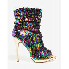 Incaltaminte Femei CheapChic Killer Look Bootie Multi