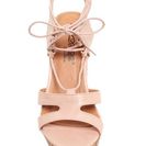 Incaltaminte Femei Elegant Footwear Topaz Lace-Up Wedge Sandal OFF PINK