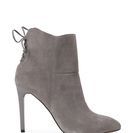 Incaltaminte Femei French Connection Volcano Grey Monay Laced-Back High Heel Ankle Boots Grey