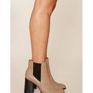 Incaltaminte Femei Forever21 Faux Leather Chelsea Boots Taupe