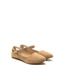 Incaltaminte Femei CheapChic Chic Footnote Pointy Cut-out Flats Beige