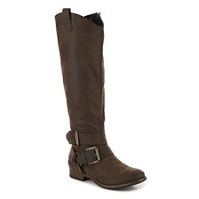 Incaltaminte Femei Crown Vintage Buckles Riding Boot Brown