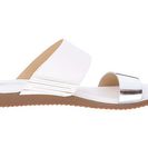 Incaltaminte Femei Michael Kors Millie Slide SilverWhite SpecchioVachetta