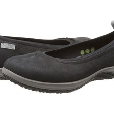 Rockport Walk360 Ballet Black Smooth Leather