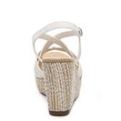 Incaltaminte Femei Jellypop Merced Wedge Sandal White
