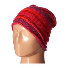 Accesorii Femei Echo Design Watercolor Slouchy Hat Madder Red Heather