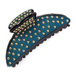 Accesorii Femei Natasha Accessories Large Studded Claw Clip DK BLUE