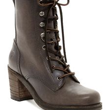 Incaltaminte Femei Frye Karen Lace Short Boot SMOKE