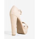 Incaltaminte Femei CheapChic Cant Even Platform Nude