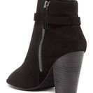 Incaltaminte Femei Joe\'s Jeans Celina Peep Toe Bootie BLACKSUEDE