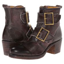 Incaltaminte Femei Frye Sabrina Double Buckle Walnut Montana Stone Wash