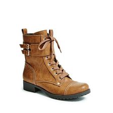 Incaltaminte Femei GUESS Berklee Combat Boots brown