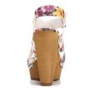 Incaltaminte Femei Fergalicious Libby Wedge Sandal WhitePink Floral