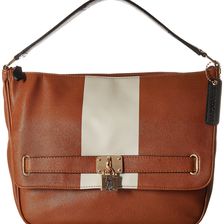 U.S. POLO ASSN. Robinson Hobo Cognac Stripe