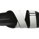 Incaltaminte Femei Calvin Klein Valeri White Safiano Leather