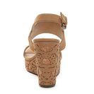 Incaltaminte Femei Adrienne Vittadini Croome Wedge Sandal Nude