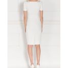 Incaltaminte Femei Nissa Rochie de zi RZ7752 Crem