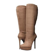 Incaltaminte Femei Jessica Simpson Serelli Slater Taupe Stretch Microsuede