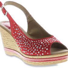 Azura Showtime Red Suede