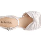 Incaltaminte Femei Kelly Katie Kiki Eyelet Wedge Sandal White