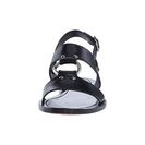 Incaltaminte Femei Frye Rachel Harness Sandal Black Smooth Polished Veg