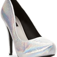 Michael Antonio Launey Silver Metallic