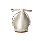 Incaltaminte Femei Kate Spade New York Britta Ivory SatinSilverWhite Glitter