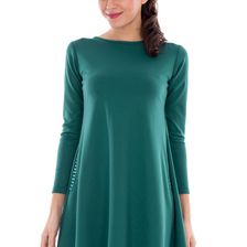 Rochie verde cu maneca lunga, Roh