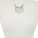 Bijuterii Femei Madison Parker Fringe Beaded Necklace TURQUOISE