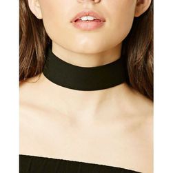 Bijuterii Femei Forever21 Self-Tie Faux Suede Choker Blacksilver