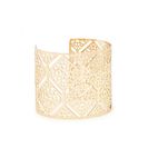 Bijuterii Femei Forever21 Cutout Filigree Cuff Gold