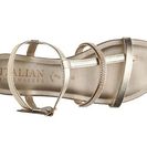 Incaltaminte Femei Italian Shoemakers Jeweled Gladiator Sandal Gold