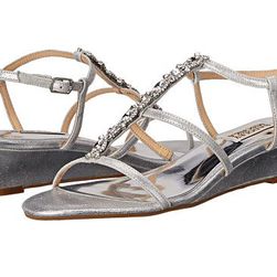 Incaltaminte Femei Badgley Mischka Carley II Silver Metallic Suede