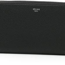 Céline Large Zipped Multifunction Wallet BLACK