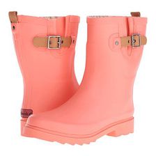 Incaltaminte Femei Chooka Top Solid Mid Rain Boot Papaya
