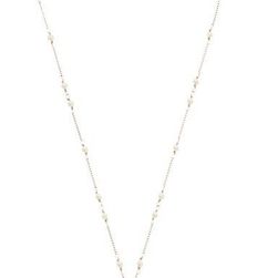 Rebecca Minkoff Pearl Y Necklace Gold/Pearl