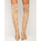 Incaltaminte Femei CheapChic Head Turner Boot TaupeKhaki