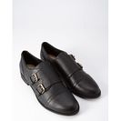 Incaltaminte Femei Forever21 Faux Leather Buckled Oxfords Black