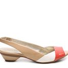 Incaltaminte Femei AK Anne Klein AK Layth Patent Sandal CoralWhiteNude
