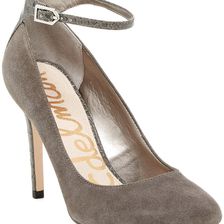 Sam Edelman Ciara Ankle Strap Pump STEEL GREY