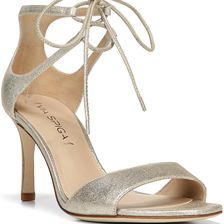 Via Spiga Skylar Platinum Burma Metallic Leather