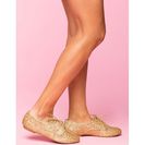 Incaltaminte Femei CheapChic Shine On Flat Met Gold