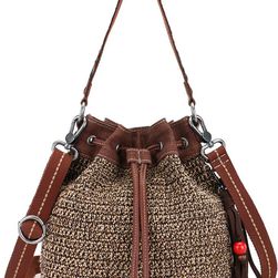 The Sak Ukiah Crochet Small Drawstring Brown Static