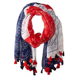 Accesorii Femei Steve Madden Quilted Bandanas Day Wrap NavyRed