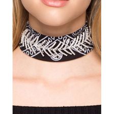 Bijuterii Femei CheapChic Heartbreaker Handkerchief Choker Black