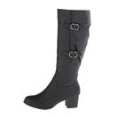 Incaltaminte Femei Annie Rosario Black Crushed Cow PU