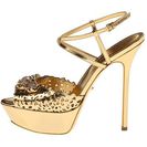 Incaltaminte Femei Sergio Rossi Sandal CiadNew Gold