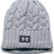 Under Armour Around Town Cable Knit Beanie Grey