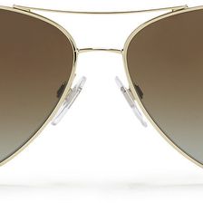 Ralph Lauren Pilot Sunglasses Pale Gold